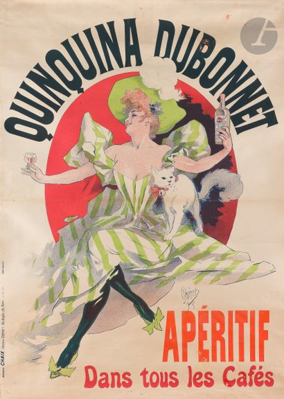 null Jules Chéret (1836-1932)
Quinquina Dubonnet, apéritif dans tous les cafés, 1895
Chromolithographie....