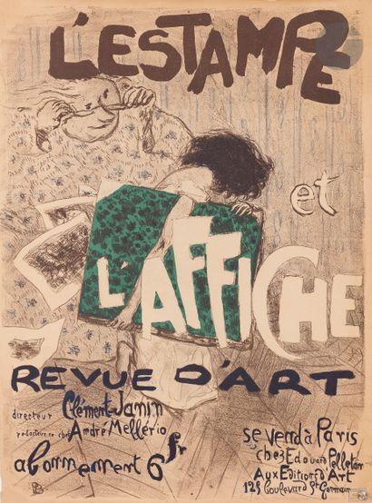 null Pierre BONNARD (1867-1947)
L’Estampe et l’affiche revue d’art, 1897
Chromolithographie....