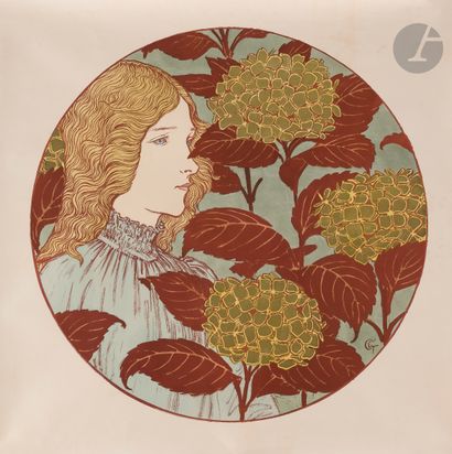 null Eugène Samuel GRASSET (1841-1917)
Froideur, 1897
Chromolithographie. Non entoilée.
Sans...