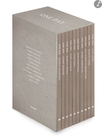 null COLLECTIF
10 volumes
One Day.
Kehrer, 2010/2011.
In-8 (22 x 16 cm). Éditions...