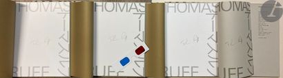 null RUFF, THOMAS (1958) [Signed]
Thomas Ruff.
Case Publishing, 2016.
In-4 (29 x...