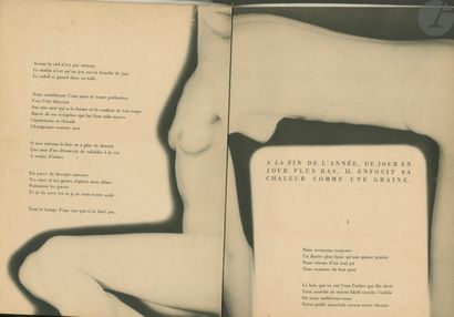 null MAN RAY (Emmanuel RADNITSKY, dit) (1890-1976)
ÉLUARD, PAUL (1895-1952)
Facile.
Poèmes...