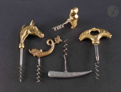 Five simple figurative corkscrews: the grips...