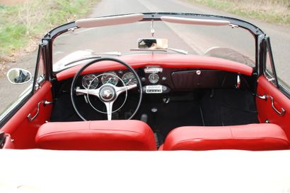  PORSCHE 356 B 1600S cabriolet - 1963 Châssis #158009 Moteur type 616/T6 (1600S)...