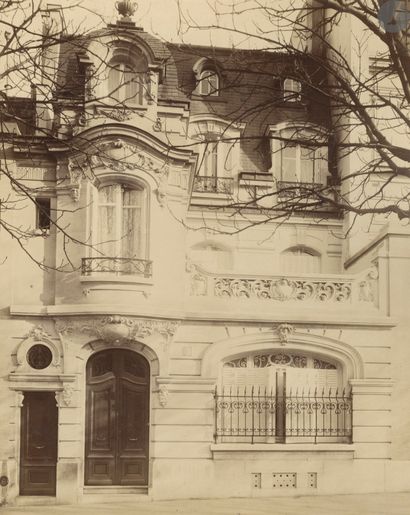 null Daniel Freuler 
Architecture, c. 1890. 
Villas et immeubles à Paris. Saint-Maur-des-Fossés....