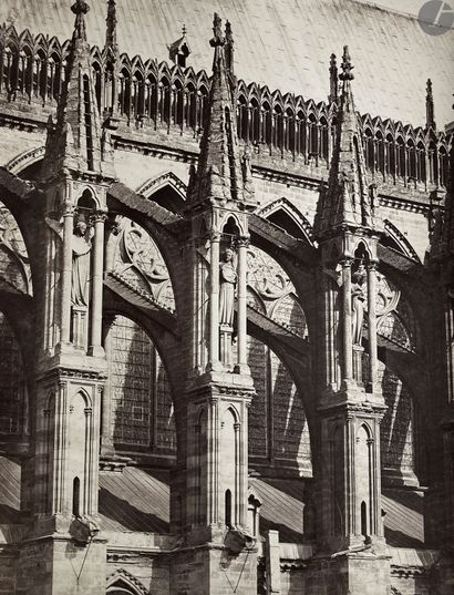 E. Quetier Cathédrale de Reims, c. 1875....