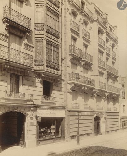 null Daniel Freuler 
Architecture, c. 1890. 
Villas et immeubles à Paris. Saint-Maur-des-Fossés....
