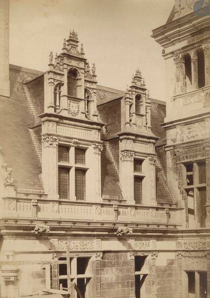 null Ferdinand Carlier (1829-1893)
Architecture, c. 1890. 
Édification de villas....