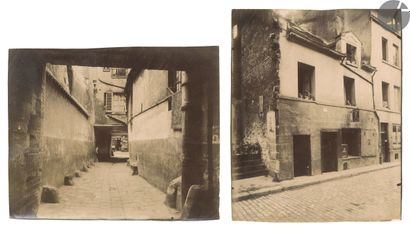 null Eugène Atget (1857-1927)
Cour du 29, rue Broca. Vieille maison au 93, rue Broca....