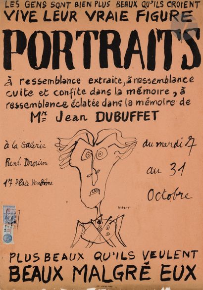 null Jean Dubuffet (1901-1985) (d’après)
Les gens sont bien plus beaux qu’ils croient,...