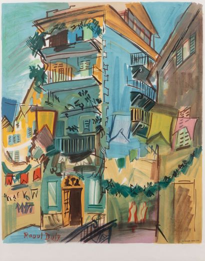 Raoul Dufy (1877-1953) (d’après)
La Maison...