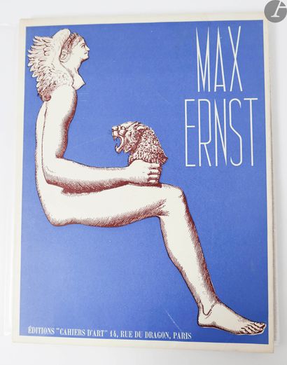  ERNST (Max). Œuvres de 1919 à 1936. Paris : Cahiers d’art, [1937]. — In-4, broché,...