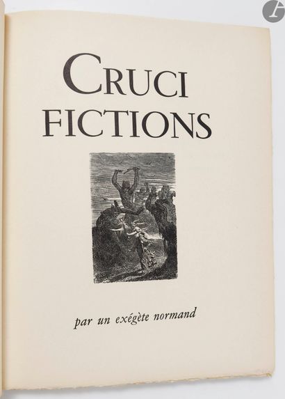null [BETTENCOURT (Pierre).
Cruci-fictions by a Norman exegete.
[Saint-Maurice-d'Ételan...