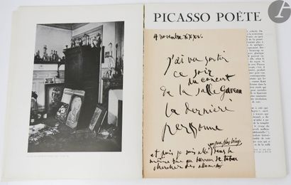null PICASSO (Pablo).
Picasso. 1930-1935.
Paris : Cahiers d'art, [1936]. — In-4,...