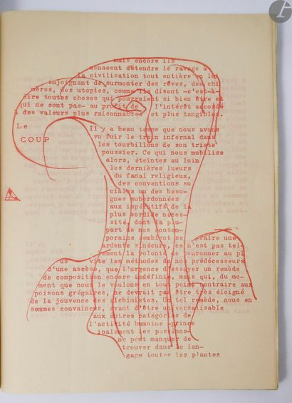 null [REVUE SURRÉALISTE].
L'Ekart.
Lyon, 1966. — In-8, (74 ff.), couverture illustrée....