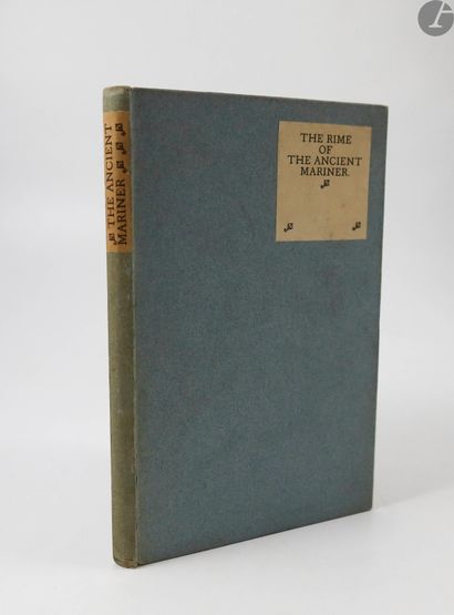  COLERIDGE (Samuel Taylor). The Rime of the ancient mariner. In seven parts. Londres...