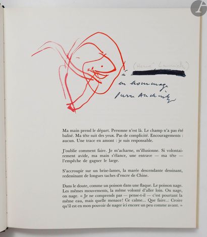 null ALECHINSKY (Pierre).
Ideotraces.
Paris : Denoël, [1966]. - In-4, publisher's...