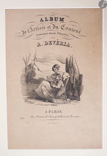 null [COVERS].
Important set of 19th century book covers.

There are a total of 24...