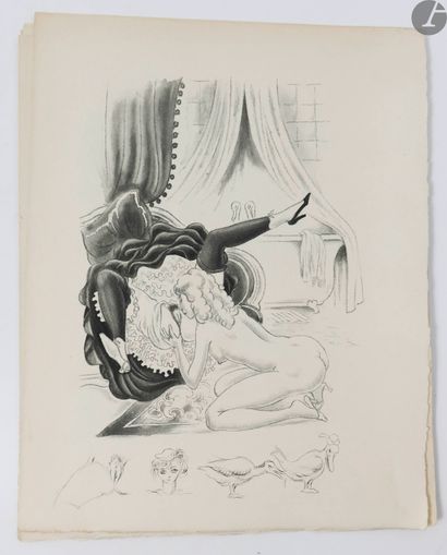 null [CURIOSA] - HARAUCOURT (Edmond).
La Légende des sexes. Poèmes Hystériques. 1882.
Jouxte...
