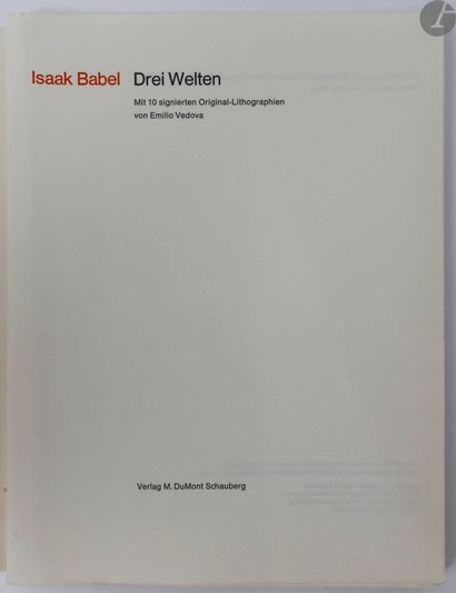 null VEDOVA (Emilio) - BABEL (Isaak).
Drei Welten.
Cologne : DuMont Schauberg, [1964]....