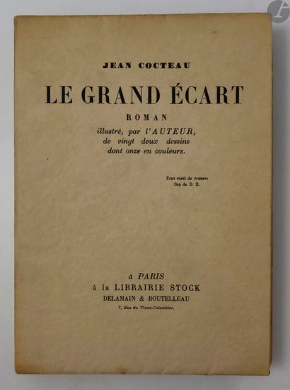 null 
*COCTEAU (Jean).



Le Grand écart. Roman.



Paris : Librairie Stock, Delamain,...