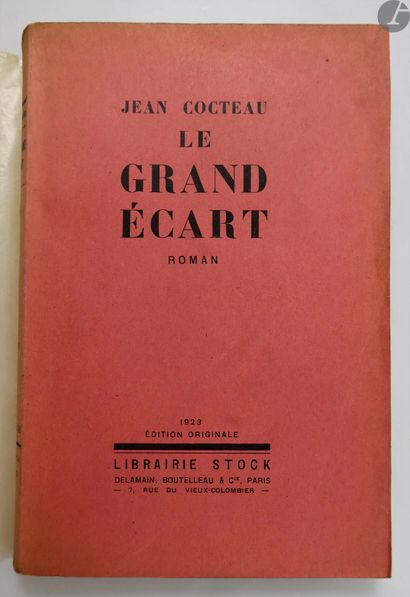 null 
*COCTEAU (Jean).



Le Grand écart. Novel.



Paris : Librairie Stock, Delamain,...