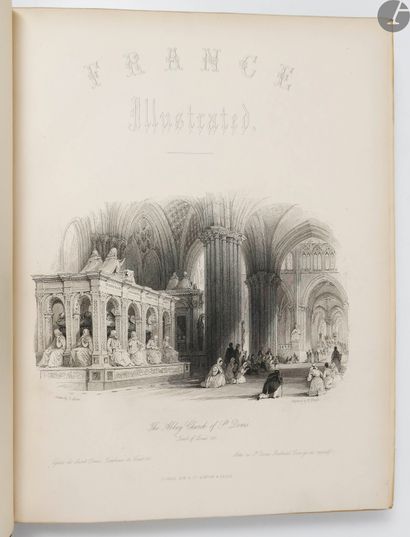 null ALLOM (Thomas).
France in the 19th century, illustrated in its monuments and...