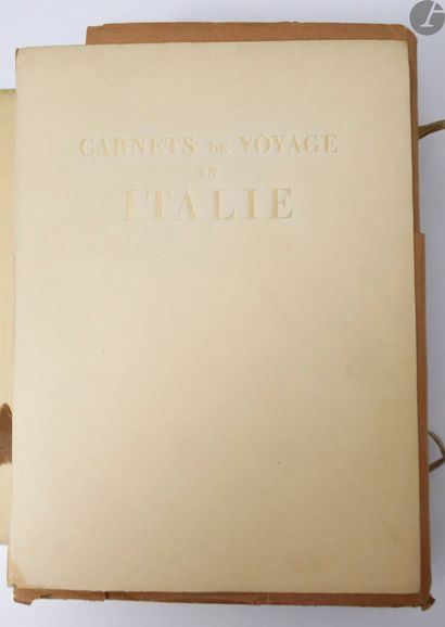  [DENIS (Maurice)]. Suite des Carnets de Voyage en Italie. [Paris : Jacques Beltrand,...