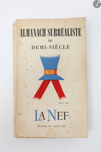null BRETON (André) - PÉRET (Benjamin).
Surrealist Almanac of the half-century.
Paris...