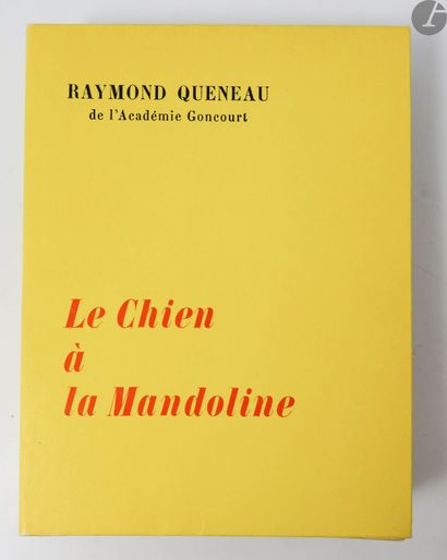 null QUENEAU (Raymond).
Le Chien à la Mandoline.
Paris : Nrf, Le Point du jour, [1965]....