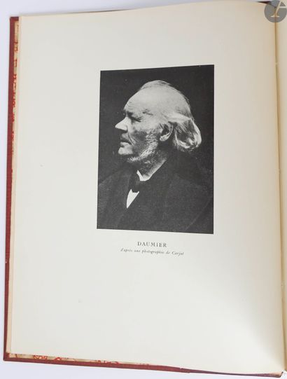  DELTEIL (Loys). Honoré Daumier. Paris : chez l'Auteur, 1925-1926. — 11 tomes en...