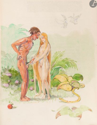 null [CURIOSA] - HARAUCOURT (Edmond).
La Légende des sexes. Poèmes Hystériques. 1882.
Jouxte...