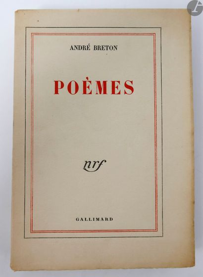 BRETON (André). Poèmes. Paris : Gallimard,...
