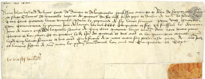 null Jean d’Orléans, comte de DUNOIS (1403-1468) dit le Bâtard d’Orléans, fils naturel...