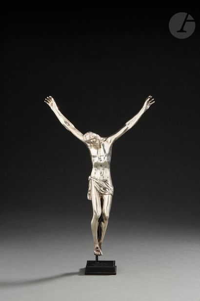 null LILLE LATE 17th CENTURY OR EARLY 18th CENTURY
Christ in cast and chased silver....