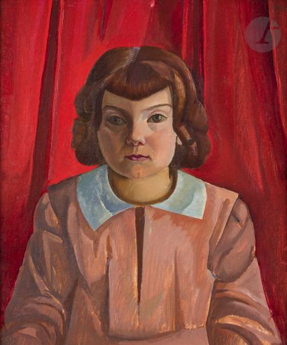 null Alfred RETH (1884-1966)
Portrait de jeune fille, vers 1910
Huile sur toile.
Signée...