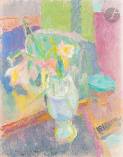 Jacques VILLON (1875-1963)
Vase de fleurs,...