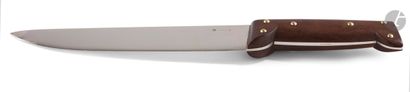 null KELLER
Paper-cutter in the imitation of a large carving knife, the handle in...