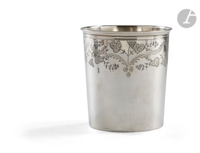 PROVINCE 1809 - 1818
Large silver goblet...