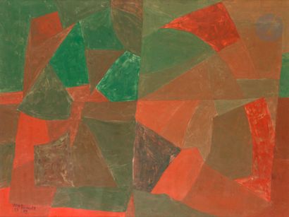 null Serge POLIAKOFF [Russian] (1900-1969)
Composition, 1953
Gouache.
Signed and...