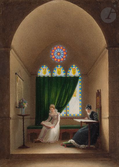 Auguste GARNERAY (Paris 1785 - 1824)
Scène...