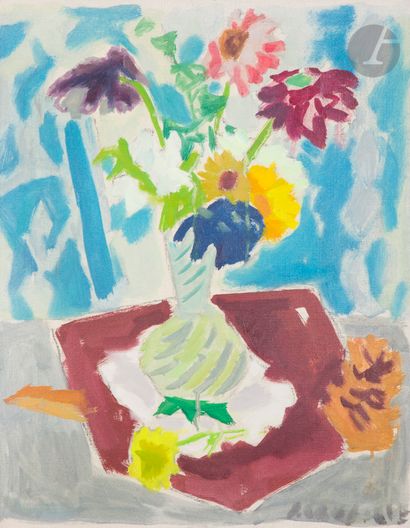 Jules CAVAILLES (1901-1977)
Fleurs
Huile...