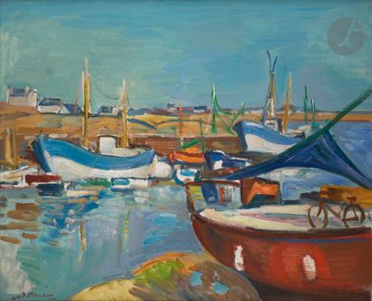 André PLANSON (1898-1981)
Le Port d’Éthel
Huile...