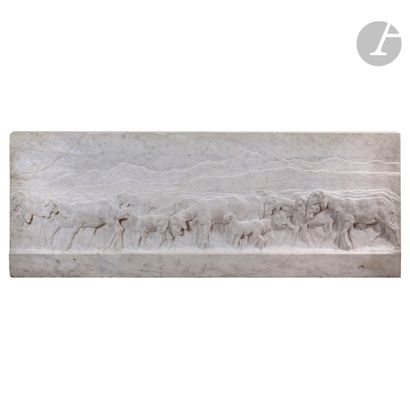 null LEONARDO BISTOLFI (1859-1933)
The Procession of the Sheep, proof from the Frieze...