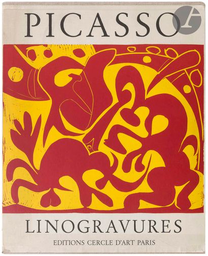 null PICASSO (Pablo).
Pablo Picasso. Linogravures. Introduction Wilhelm Boeck.
Paris...