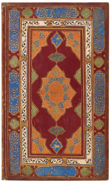 null KHWAJU KIRMANI (1280-1352), Recueil de poésie, Asie Centrale, Boukhara, signé...