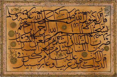null Six mashq calligraphy exercises, Ottoman Turkey, 17th - 19th century
Calligraphic...