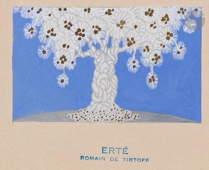 null Romain de Tirtoff known as ERTÉ (1892-1990
)A Wedding among the nudists2
gouaches...