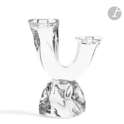 null DAUM FRANCE - 3 WORKSTwo
decanters and a Champagne bucket. Proofs in crystal...