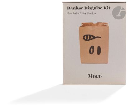 null BANKSY [British] (born 1974
)Banksy disguise kitPrint
on kraft bag.
In its original...
